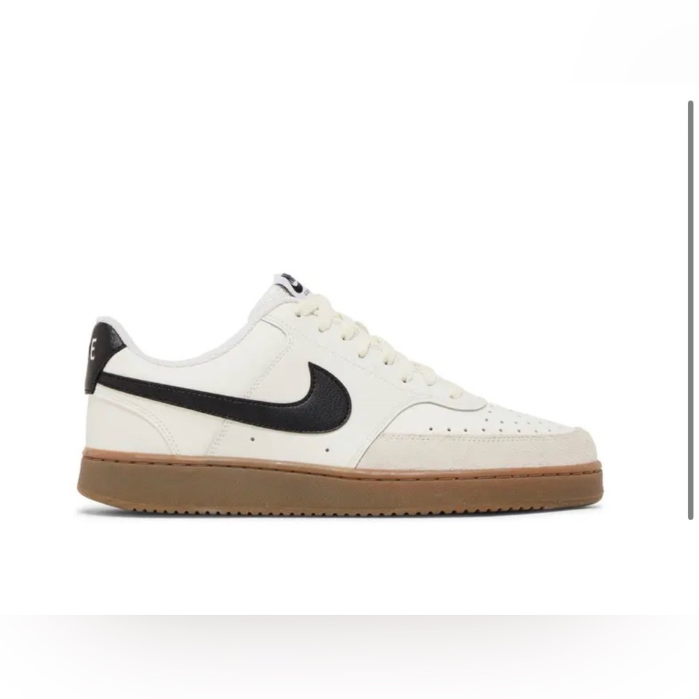 Nike Court Vision Low 'White Black Gum Size 8.5 Men’s